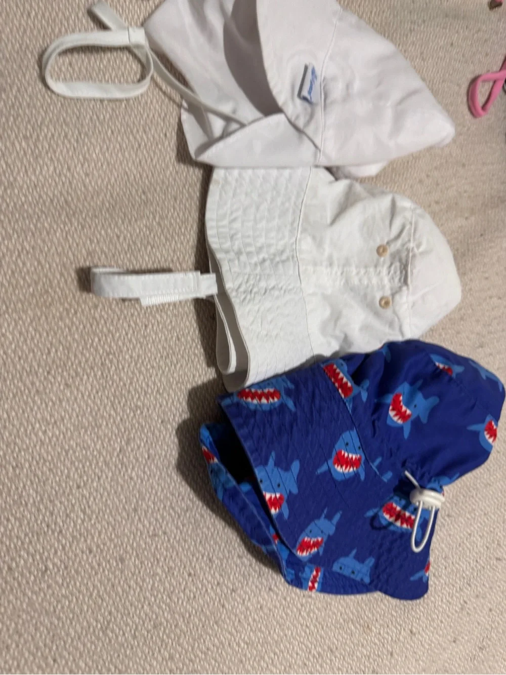 Baby and Toddler Sun Hat Trio